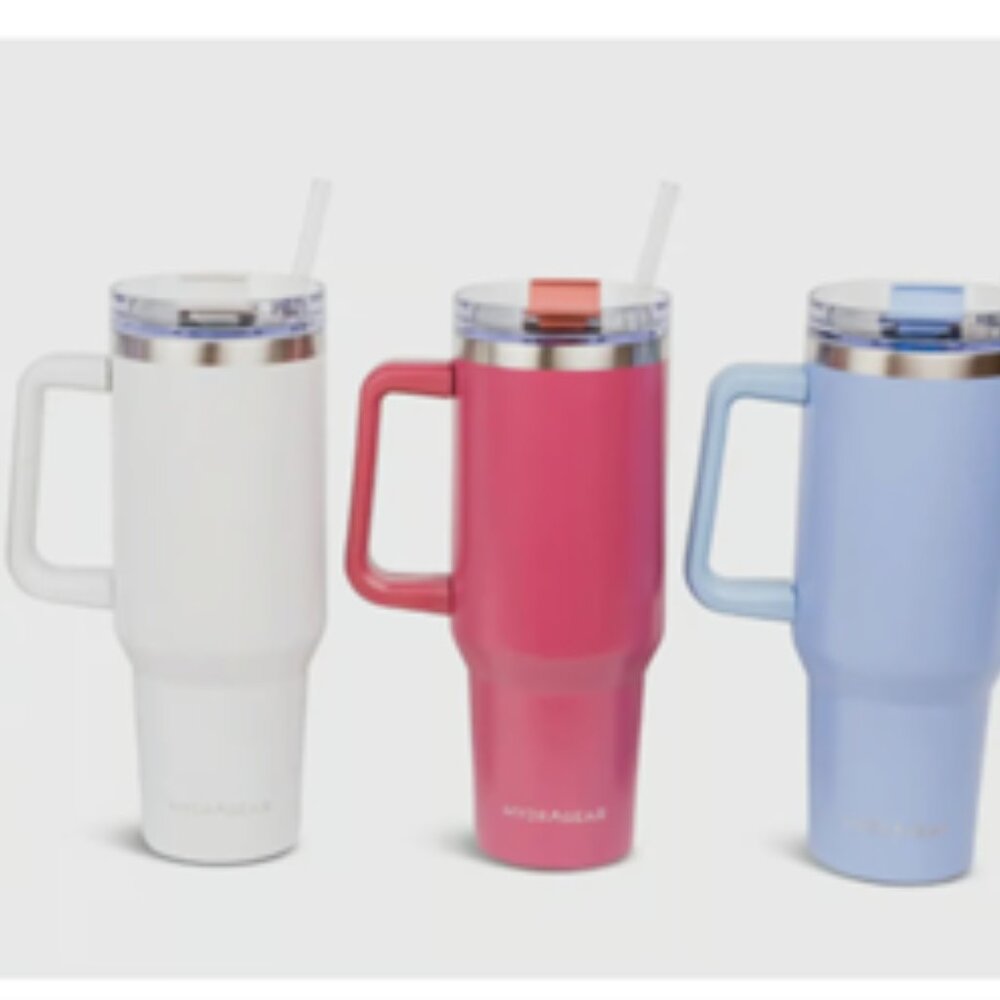 NEW [Atlas] Hydragear Powder 40oz. Water Bottle Drink Tumbler, Dishwasher Safe! - Picture 9 of 11